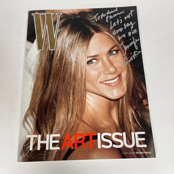 W Magazine November 2007 Jennifer Aniston - Picture 1 of 6